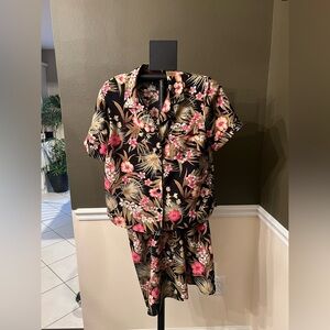 Sag Harbour Lightweight Skirt and Blouse.   Sz SP